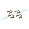 Zubehörsatz, Scheibenbremsbelag Vorderachse RAP BRAKES R-U0285 Bild Zubehörsatz, Scheibenbremsbelag Vorderachse RAP BRAKES R-U0285