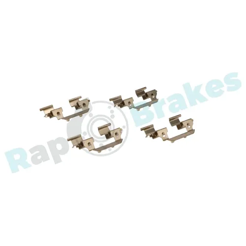 Zubehörsatz, Scheibenbremsbelag Vorderachse RAP BRAKES R-U0285 Bild Zubehörsatz, Scheibenbremsbelag Vorderachse RAP BRAKES R-U0285