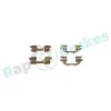 Zubehörsatz, Scheibenbremsbelag Vorderachse RAP BRAKES R-U0285 Bild Zubehörsatz, Scheibenbremsbelag Vorderachse RAP BRAKES R-U0285