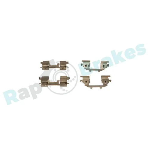 Zubehörsatz, Scheibenbremsbelag Vorderachse RAP BRAKES R-U0285 Bild Zubehörsatz, Scheibenbremsbelag Vorderachse RAP BRAKES R-U0285