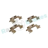 Zubehörsatz, Scheibenbremsbelag Vorderachse RAP BRAKES R-U0286