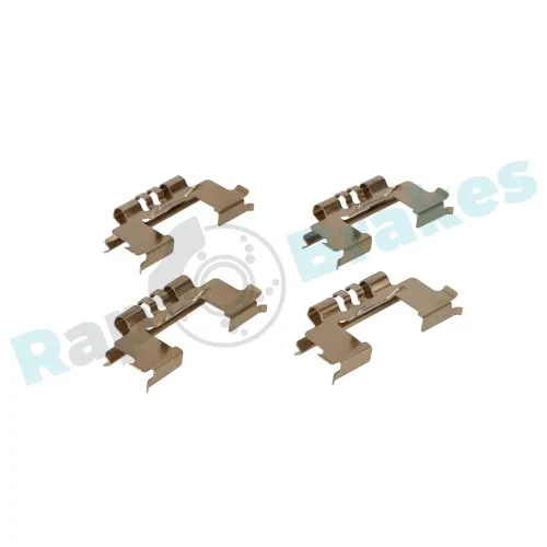 Zubehörsatz, Scheibenbremsbelag Vorderachse RAP BRAKES R-U0286 Bild Zubehörsatz, Scheibenbremsbelag Vorderachse RAP BRAKES R-U0286