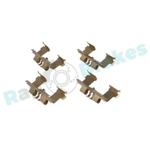 Zubehörsatz, Scheibenbremsbelag Vorderachse RAP BRAKES R-U0286 Bild Zubehörsatz, Scheibenbremsbelag Vorderachse RAP BRAKES R-U0286