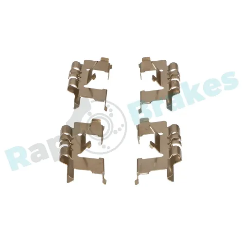 Zubehörsatz, Scheibenbremsbelag Vorderachse RAP BRAKES R-U0286 Bild Zubehörsatz, Scheibenbremsbelag Vorderachse RAP BRAKES R-U0286