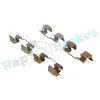 Zubehörsatz, Scheibenbremsbelag Vorderachse RAP BRAKES R-U0288 Bild Zubehörsatz, Scheibenbremsbelag Vorderachse RAP BRAKES R-U0288