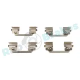 Zubehörsatz, Scheibenbremsbelag Hinterachse RAP BRAKES R-U0293