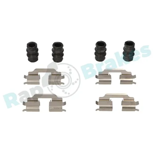 Zubehörsatz, Scheibenbremsbelag Vorderachse RAP BRAKES R-U0294 Bild Zubehörsatz, Scheibenbremsbelag Vorderachse RAP BRAKES R-U0294