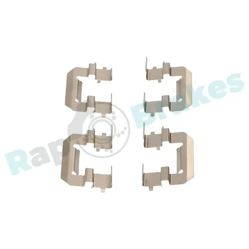 Zubehörsatz, Scheibenbremsbelag Hinterachse RAP BRAKES R-U0304 Bild Zubehörsatz, Scheibenbremsbelag Hinterachse RAP BRAKES R-U0304
