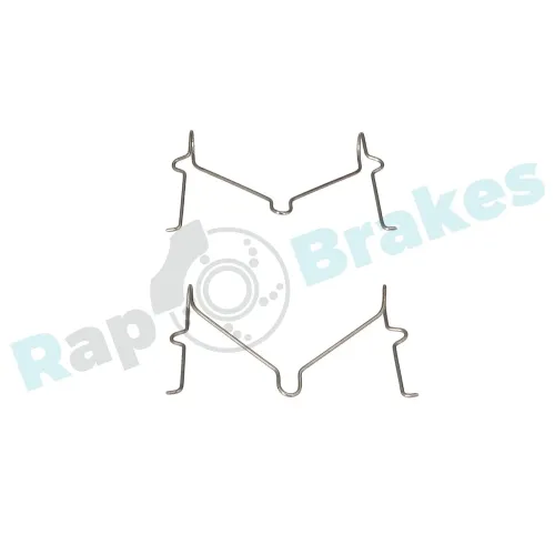 Zubehörsatz, Scheibenbremsbelag Vorderachse RAP BRAKES R-U0305 Bild Zubehörsatz, Scheibenbremsbelag Vorderachse RAP BRAKES R-U0305