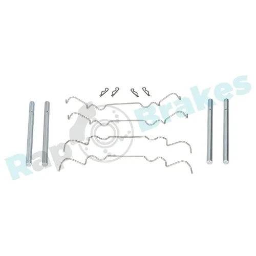 Zubehörsatz, Scheibenbremsbelag Vorderachse RAP BRAKES R-U0306 Bild Zubehörsatz, Scheibenbremsbelag Vorderachse RAP BRAKES R-U0306