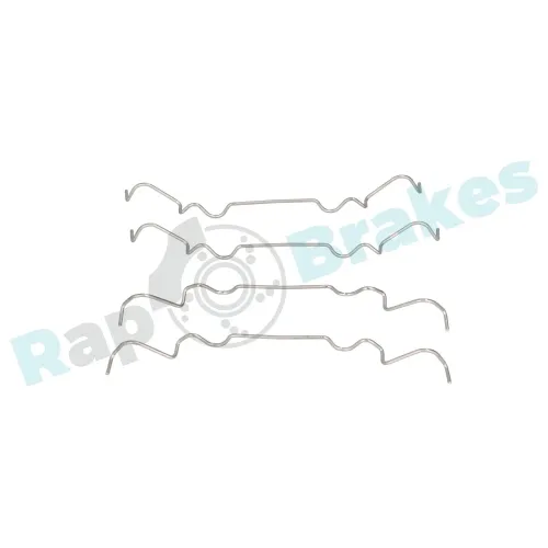 Zubehörsatz, Scheibenbremsbelag Vorderachse RAP BRAKES R-U0306 Bild Zubehörsatz, Scheibenbremsbelag Vorderachse RAP BRAKES R-U0306