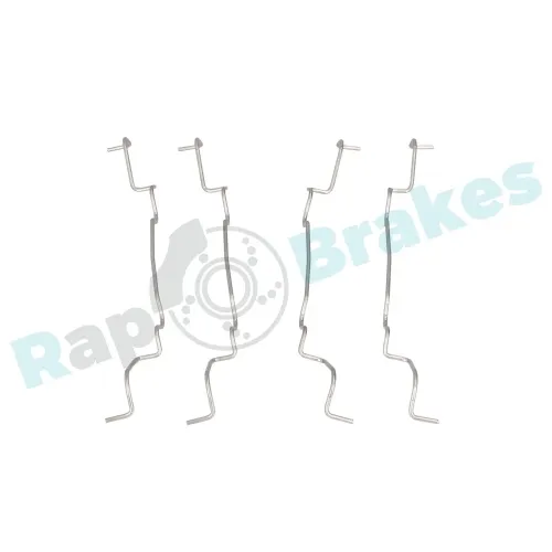 Zubehörsatz, Scheibenbremsbelag Vorderachse RAP BRAKES R-U0306 Bild Zubehörsatz, Scheibenbremsbelag Vorderachse RAP BRAKES R-U0306