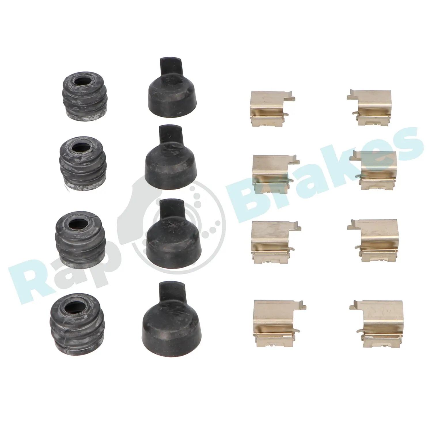 Zubehörsatz, Scheibenbremsbelag Hinterachse RAP BRAKES R-U0310