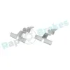 Zubehörsatz, Scheibenbremsbelag Hinterachse RAP BRAKES R-U0319 Bild Zubehörsatz, Scheibenbremsbelag Hinterachse RAP BRAKES R-U0319