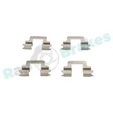 Zubehörsatz, Scheibenbremsbelag Hinterachse RAP BRAKES R-U0320