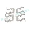 Zubehörsatz, Scheibenbremsbelag Vorderachse RAP BRAKES R-U0324 Bild Zubehörsatz, Scheibenbremsbelag Vorderachse RAP BRAKES R-U0324