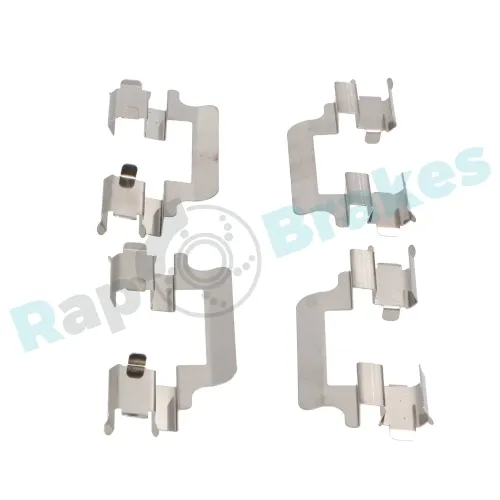 Zubehörsatz, Scheibenbremsbelag Vorderachse RAP BRAKES R-U0325 Bild Zubehörsatz, Scheibenbremsbelag Vorderachse RAP BRAKES R-U0325