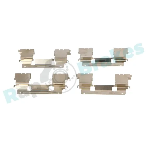 Zubehörsatz, Scheibenbremsbelag Vorderachse RAP BRAKES R-U0330 Bild Zubehörsatz, Scheibenbremsbelag Vorderachse RAP BRAKES R-U0330