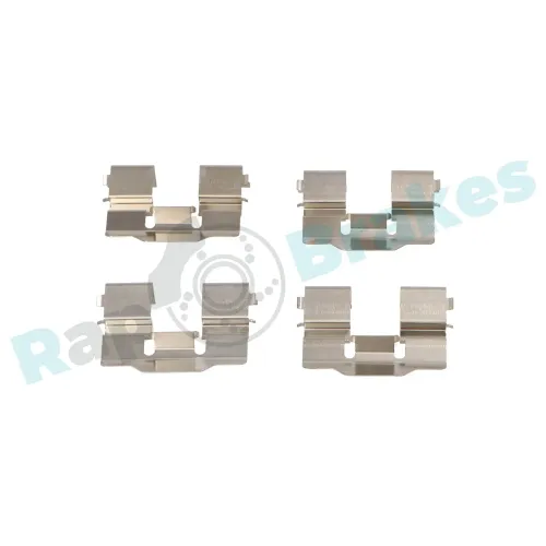 Zubehörsatz, Scheibenbremsbelag Vorderachse RAP BRAKES R-U0331 Bild Zubehörsatz, Scheibenbremsbelag Vorderachse RAP BRAKES R-U0331