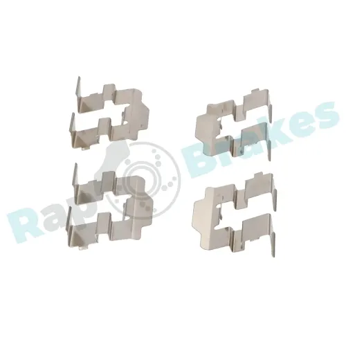 Zubehörsatz, Scheibenbremsbelag Vorderachse RAP BRAKES R-U0331 Bild Zubehörsatz, Scheibenbremsbelag Vorderachse RAP BRAKES R-U0331