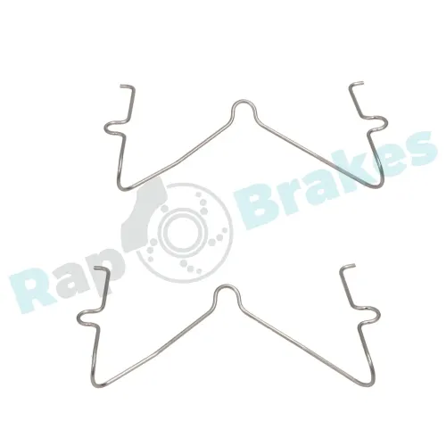 Zubehörsatz, Scheibenbremsbelag Vorderachse RAP BRAKES R-U0334 Bild Zubehörsatz, Scheibenbremsbelag Vorderachse RAP BRAKES R-U0334