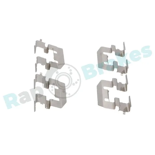 Zubehörsatz, Scheibenbremsbelag Vorderachse RAP BRAKES R-U0337 Bild Zubehörsatz, Scheibenbremsbelag Vorderachse RAP BRAKES R-U0337