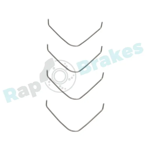 Zubehörsatz, Scheibenbremsbelag Hinterachse RAP BRAKES R-U0340 Bild Zubehörsatz, Scheibenbremsbelag Hinterachse RAP BRAKES R-U0340
