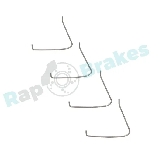 Zubehörsatz, Scheibenbremsbelag Hinterachse RAP BRAKES R-U0340 Bild Zubehörsatz, Scheibenbremsbelag Hinterachse RAP BRAKES R-U0340