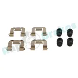 Zubehörsatz, Scheibenbremsbelag Hinterachse RAP BRAKES R-U0343