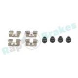 Zubehörsatz, Scheibenbremsbelag Hinterachse RAP BRAKES R-U0344