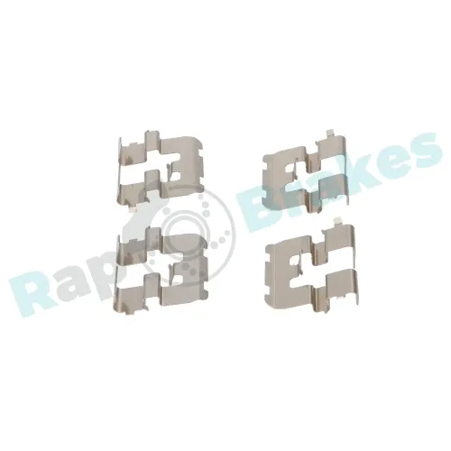 Zubehörsatz, Scheibenbremsbelag Hinterachse RAP BRAKES R-U0344 Bild Zubehörsatz, Scheibenbremsbelag Hinterachse RAP BRAKES R-U0344