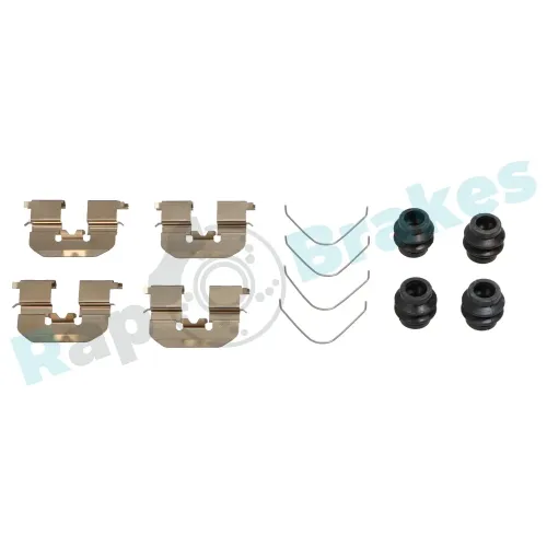 Zubehörsatz, Scheibenbremsbelag Vorderachse RAP BRAKES R-U0346 Bild Zubehörsatz, Scheibenbremsbelag Vorderachse RAP BRAKES R-U0346