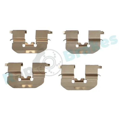 Zubehörsatz, Scheibenbremsbelag Vorderachse RAP BRAKES R-U0346 Bild Zubehörsatz, Scheibenbremsbelag Vorderachse RAP BRAKES R-U0346