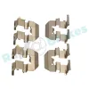 Zubehörsatz, Scheibenbremsbelag Vorderachse RAP BRAKES R-U0346 Bild Zubehörsatz, Scheibenbremsbelag Vorderachse RAP BRAKES R-U0346
