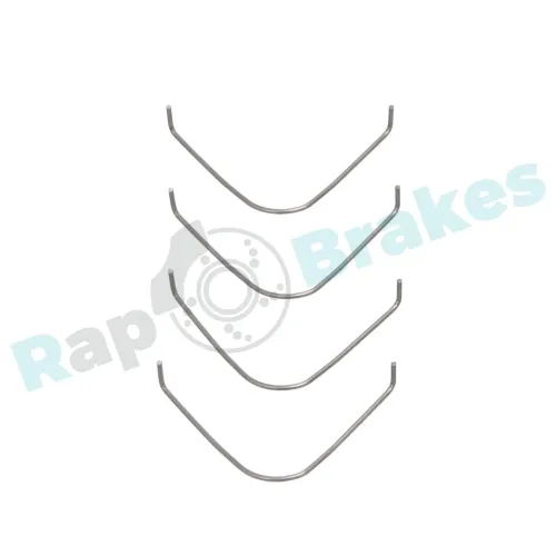 Zubehörsatz, Scheibenbremsbelag Vorderachse RAP BRAKES R-U0346 Bild Zubehörsatz, Scheibenbremsbelag Vorderachse RAP BRAKES R-U0346
