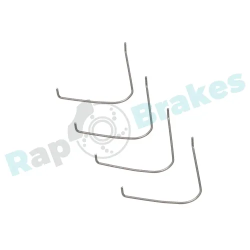 Zubehörsatz, Scheibenbremsbelag Vorderachse RAP BRAKES R-U0346 Bild Zubehörsatz, Scheibenbremsbelag Vorderachse RAP BRAKES R-U0346