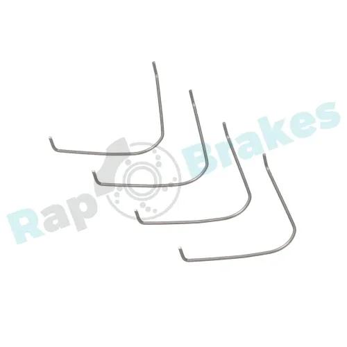 Zubehörsatz, Scheibenbremsbelag Hinterachse RAP BRAKES R-U0347 Bild Zubehörsatz, Scheibenbremsbelag Hinterachse RAP BRAKES R-U0347