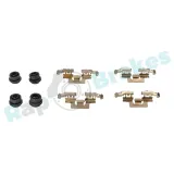 Zubehörsatz, Scheibenbremsbelag Hinterachse RAP BRAKES R-U0348