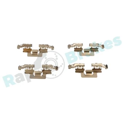 Zubehörsatz, Scheibenbremsbelag Hinterachse RAP BRAKES R-U0348 Bild Zubehörsatz, Scheibenbremsbelag Hinterachse RAP BRAKES R-U0348