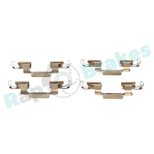 Zubehörsatz, Scheibenbremsbelag Hinterachse RAP BRAKES R-U0349 Bild Zubehörsatz, Scheibenbremsbelag Hinterachse RAP BRAKES R-U0349