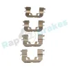 Zubehörsatz, Scheibenbremsbelag Vorderachse RAP BRAKES R-U0351 Bild Zubehörsatz, Scheibenbremsbelag Vorderachse RAP BRAKES R-U0351