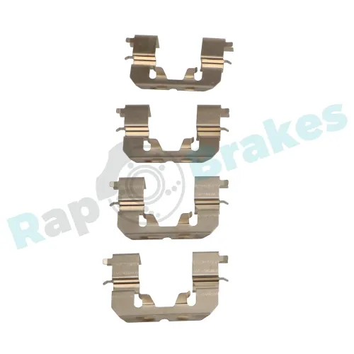 Zubehörsatz, Scheibenbremsbelag Vorderachse RAP BRAKES R-U0351 Bild Zubehörsatz, Scheibenbremsbelag Vorderachse RAP BRAKES R-U0351