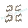 Zubehörsatz, Scheibenbremsbelag Vorderachse RAP BRAKES R-U0351 Bild Zubehörsatz, Scheibenbremsbelag Vorderachse RAP BRAKES R-U0351
