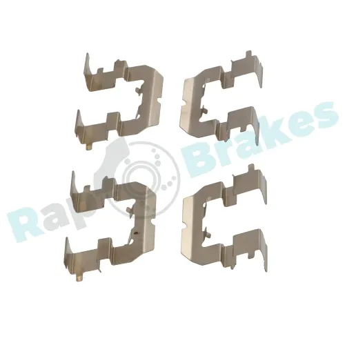 Zubehörsatz, Scheibenbremsbelag Vorderachse RAP BRAKES R-U0351 Bild Zubehörsatz, Scheibenbremsbelag Vorderachse RAP BRAKES R-U0351