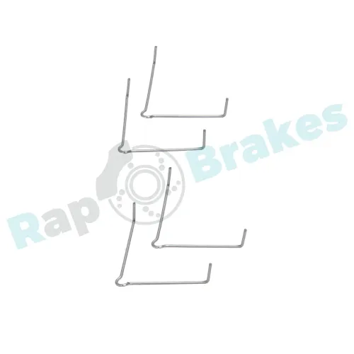 Zubehörsatz, Scheibenbremsbelag Vorderachse RAP BRAKES R-U0351 Bild Zubehörsatz, Scheibenbremsbelag Vorderachse RAP BRAKES R-U0351