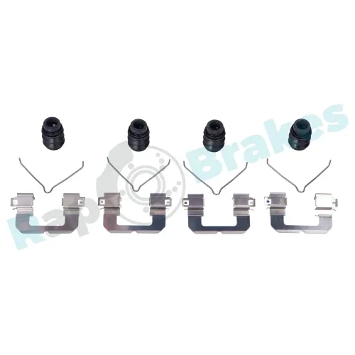 Zubehörsatz, Scheibenbremsbelag Vorderachse RAP BRAKES R-U0353 Bild Zubehörsatz, Scheibenbremsbelag Vorderachse RAP BRAKES R-U0353