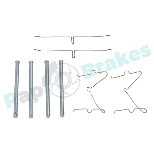 Zubehörsatz, Scheibenbremsbelag Vorderachse RAP BRAKES R-U0355 Bild Zubehörsatz, Scheibenbremsbelag Vorderachse RAP BRAKES R-U0355