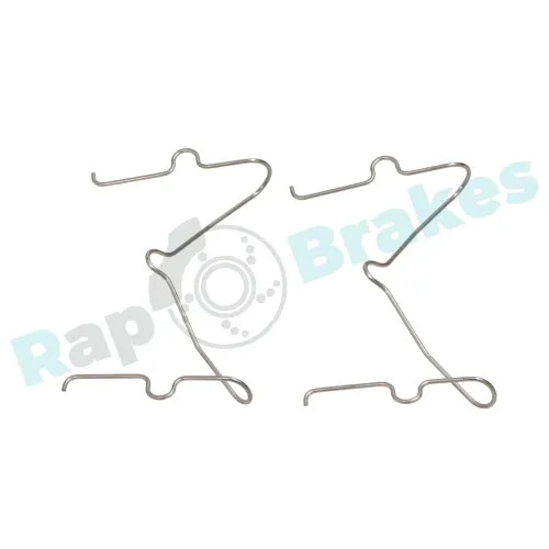 Zubehörsatz, Scheibenbremsbelag Vorderachse RAP BRAKES R-U0355 Bild Zubehörsatz, Scheibenbremsbelag Vorderachse RAP BRAKES R-U0355