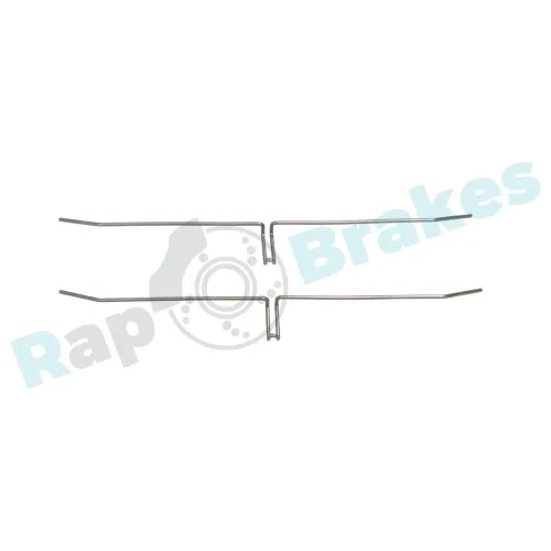 Zubehörsatz, Scheibenbremsbelag Vorderachse RAP BRAKES R-U0355 Bild Zubehörsatz, Scheibenbremsbelag Vorderachse RAP BRAKES R-U0355