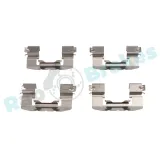 Zubehörsatz, Scheibenbremsbelag Vorderachse RAP BRAKES R-U0357